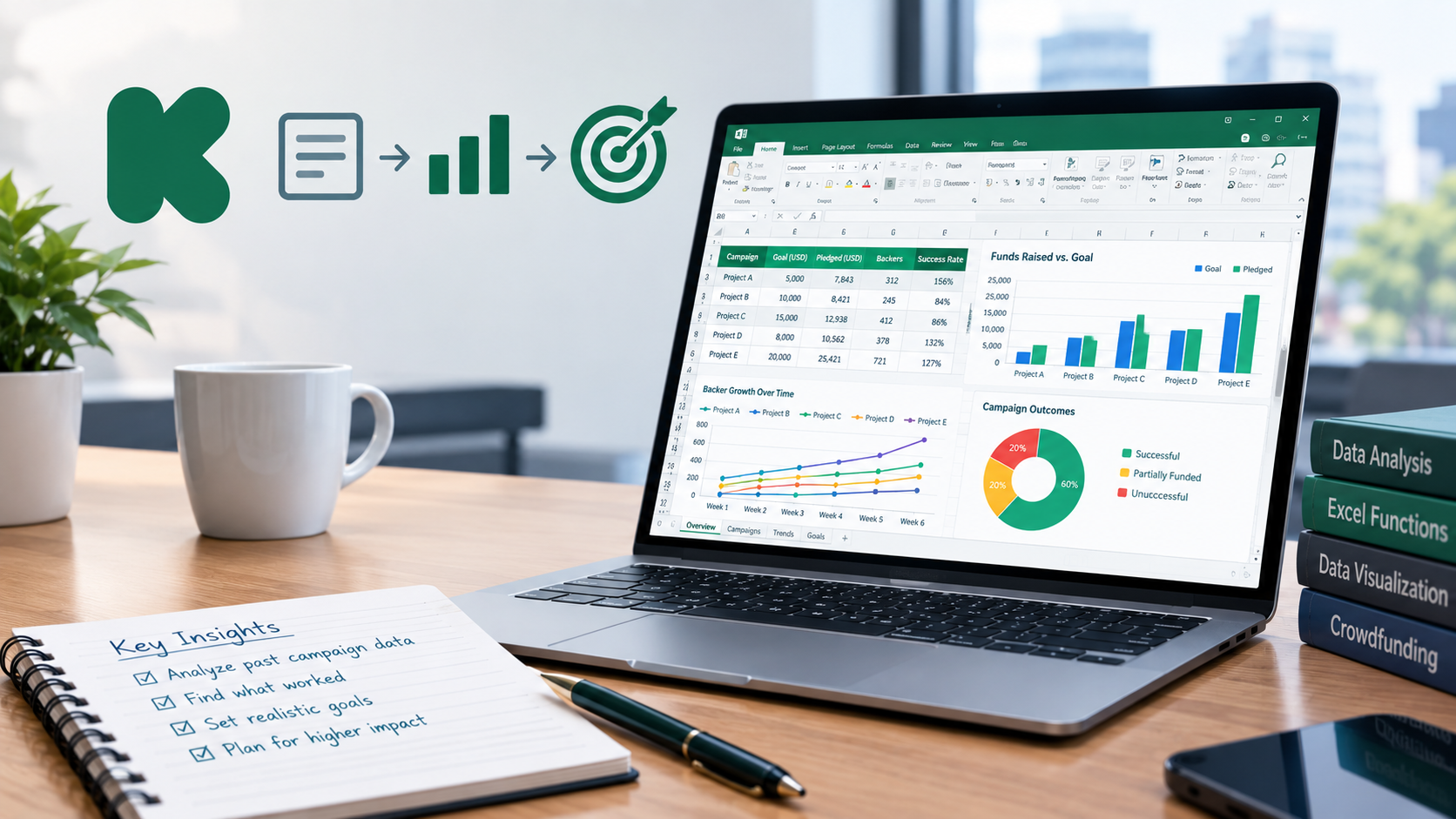 data analytics via excel functions